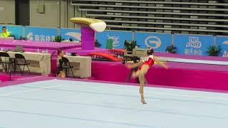 Khalilova Ominakhon (UZB) - FX Qual - 2019 FIG World Challenge Cup Zhaoqing