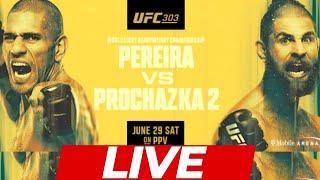 UFC 303: PEREIRA vs PROCHAZKA  | LIVE STREAM