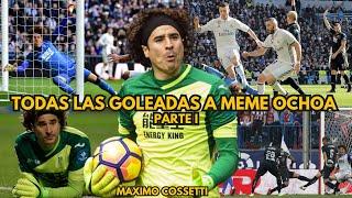 TODAS LAS GOLEADAS EN LA CARRERA DE MEME OCHOA,  PARTE 1