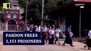 More than 2,100 political prisoners pardoned by Myanmar junta