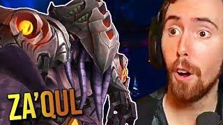 Asmongold VS Za'qul - Azshara's Eternal Palace Raid