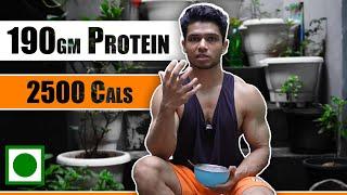 190 gm Protein | 2500 Calories Lean Bulk Diet