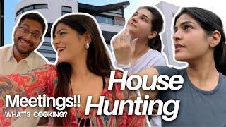 A day in my life- House Hunting, Shoot BTS, Meetings & More