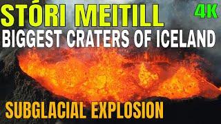 Explosive Subglacial Eruption of Stóri Meitill that broke the Iceshied! Geomysteries of Iceland! 4K