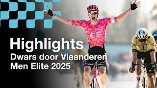 Neilson Powless  Visma Lease-a-bike | Highlights Dwars door Vlaanderen 2025