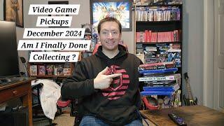 Video Game Pickups : December 2024 ,  Is this the End of my Collecting?