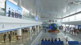 新ターミナルが営業開始 平壌空港、すしも提供