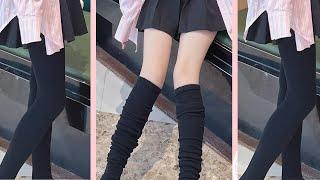 EXTRA LONG WOMEN'S THIGH HIGH SOCKS