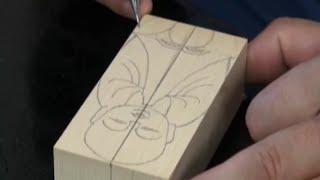 How a DAIBUSSHI (The Best of Buddhist Sculptors) Carves a BUDDHIST STATUE from a Rough Sketch