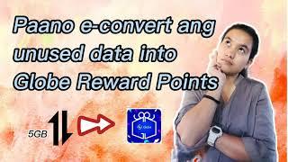 Paano e-convert ang Data to Globe Reward Points?!!