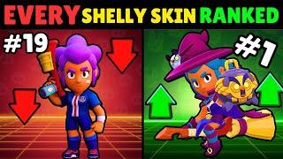 RANKING Every SHELLY Skin In Brawl Stars