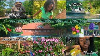 come along with me to Botanical Gardens🪴| flowers, friends, and more! | Camryn Attis | #garden