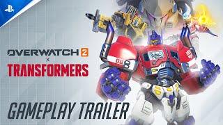 Overwatch 2 x Transformers - Gameplay Trailer | PS5 & PS4 Games