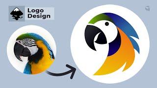 Parrot  - Logo Design | Inkscape Tutorial 2021 |  inkscape vector | Abstract Logo Tutorial