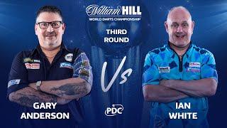 PDC World Darts Championship 2022 Round 3 Gary Anderson vs Ian White 2021 12 29 HUN