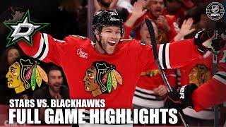  TAYLOR HALL HAT TRICK  Dallas Stars vs. Chicago Blackhawks | Full Game Highlights | ESPN NHL