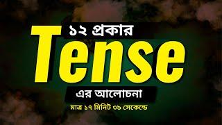 Tense and Its 12 Kinds | Tense-শেখার সবচেয়ে সহজ পদ্ধতি