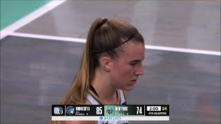 LAST 2min: New York Liberty vs Minnesota Lynx WNBA basketball | Sabrina Ionescu Breanna Stewart