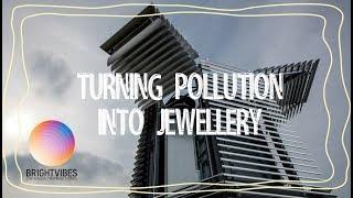 Daan Roosegaarde's Smog Free Tower turns air pollution into jewellery