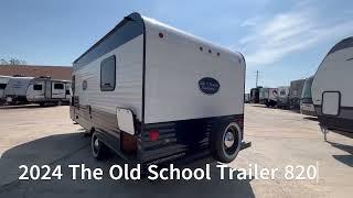 2024 The Old School Trailer 820