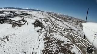 Landing Rocky Mountain Metro airport (KBJC)