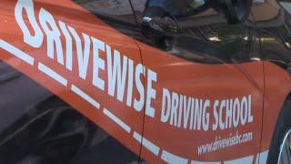 DriveWise driving school installs video cameras inside all of their vehicles