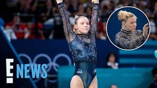 Gymnast Jade Carey SHARES Why She Fell During Floor Routine | 2024 Olympics | E! News