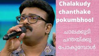 Chalakudi Chandaku Pokumbol Song By Kalabhavan Shajon I STAR MAGIC Kalabhavan mani Hit Song I