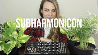 Playing w/ the new Moog Subharmonicon !!