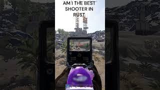 AM I THE BEST SHOOTER IN RUST  #playrust #rust #rustclips #rustconsole #rustgame  #rustgameplay