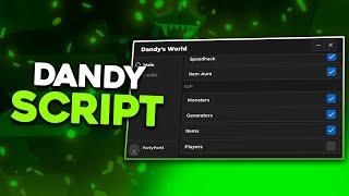 Dandy's World Script | Speed Hack & ESP Items (WORKING 2024)