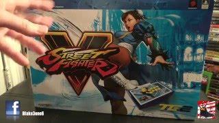 Street Fighter V Mad Catz Arcade FightStick TE2 [Chun-Li] PS4 Unboxing!!!