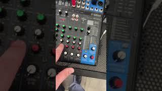 Connect Yamaha MG 10XU Mixer to venue sound system-DJ tips