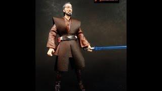 Custom JEDI KNIGHT COUNT DOOKU Star Wars 3 75 inch action figure review by Hunter Knight Customs