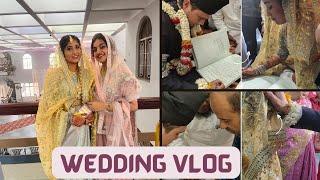 My sister’s wedding vlog