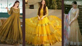 EID SPECIAL DESIGNING IDEAS. LONG FROCK LATEST DESIGNS