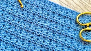 WOW! How to Crochet for Absolute Beginners! Crochet Baby Blanket, Free crochet tutorial