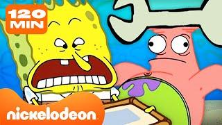 SpongeBob | Momen-Momen TERLUCU SpongeBob Sepanjang Masa Selama 120 MENIT!   | Nickelodeon Bahasa