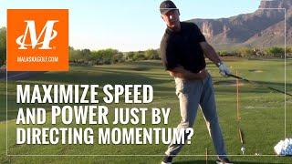 Malaska Golf // Maximize Club Speed and Power Just By Directing Momentum - Can you?