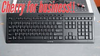 Cherry Stream - The BEST Windows Business Keyboard - NO Drivers or Software to Install