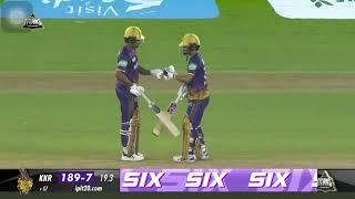 What win by Kolkata-8 balls-39 runs #kolkata