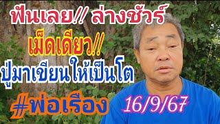 ล่างชัวร์!! ปู่มาเขียนให้เป็นโต #พ่อเรือง ฟันทันที 16 ก.ย.67