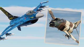 The Viper Absolutely Slaps... Unsurprisingly (F-16 vs F-4) DCS Combat Exercises