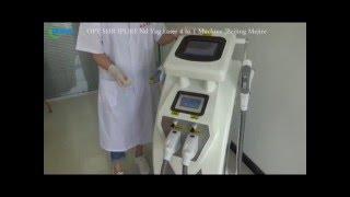 OPT SHR IPL RF Nd Yag Laser 4 In 1 Beauty Machine