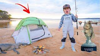 Fishing & Camping The BIG Bass Capital Of The World - Crazy Catch