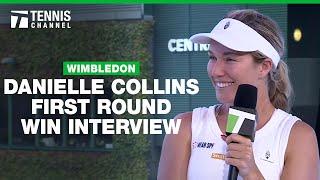 Danielle Collins Finding Success With New Coach Ryan Harrison | 2024 Wimbledon 1st Round