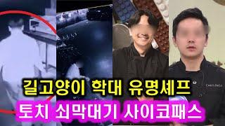 길고양이 학대범 유명 셰프 총정리 l 담뱃불+토치+쇠막대기 충격 l 강남 천안 디저트 오마카세 임수민 셰프 l 최현석 안성재 이모카세 정지선 흑백요리사