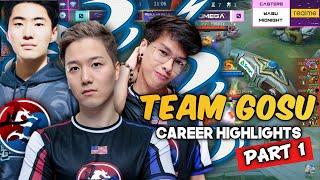 TEAM GOSU CAREER HIGHLIGHTS PART 1