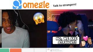 STRAIGHT HOMIES KISS ON OMEGLE (WE GOT HATECRIMED) (GAY COUPLE)