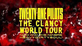 Twenty One Pilots - Nico And The Niners//Heavydirtysoul (The Clancy World Tour Visuals)